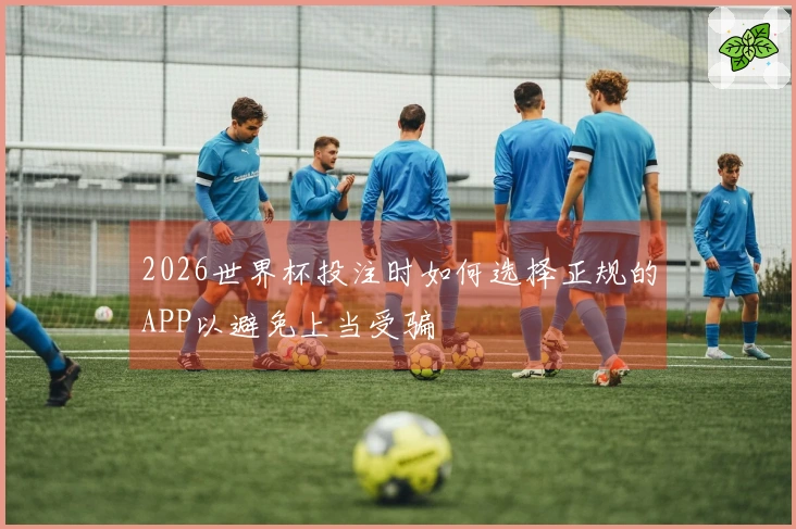 2026世界杯投注时如何选择正规的APP以避免上当受骗